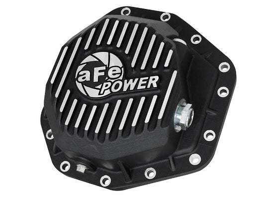 aFe 46-70352 aFe POWER Pro Series Rear Differential Cover Black w/ Machined Fins