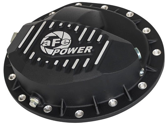 aFe 46-70372 aFe POWER Pro Series Rear Differential Cover Black w/ Machined Fins