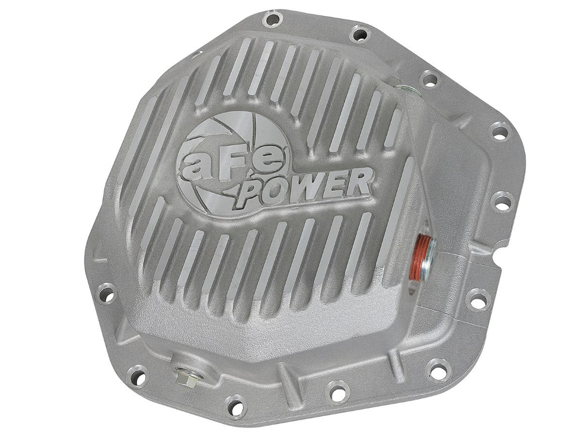 aFe 46-70380 aFe POWER Street Series Rear Differential Cover Raw w/ Machined Fins