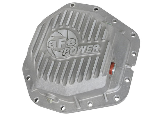 aFe 46-70380 aFe POWER Street Series Rear Differential Cover Raw w/ Machined Fins