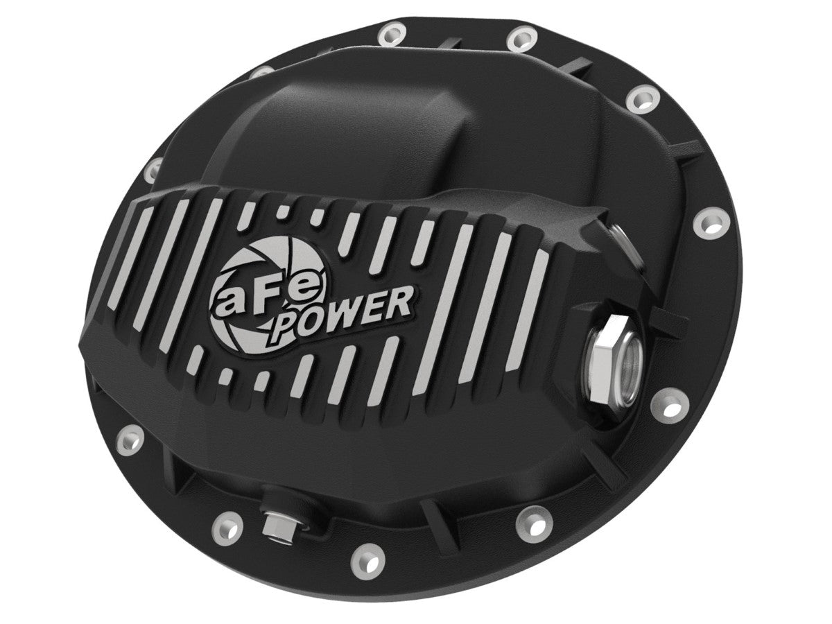 aFe 46-70402 aFe POWER Pro Series Front Differential Cover Black w/ Machined Fins