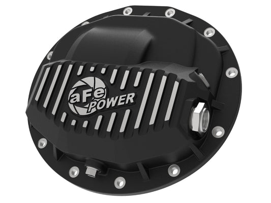 aFe 46-70402 aFe POWER Pro Series Front Differential Cover Black w/ Machined Fins
