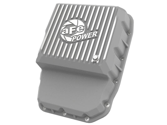 aFe 46-71160A aFe POWER Street Series Transmission Pan Raw w/ Machined Fins