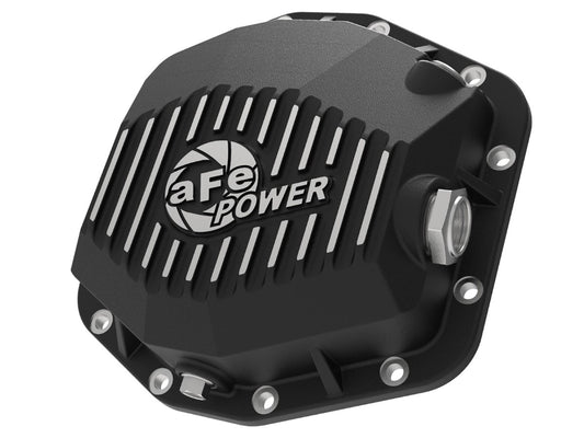 aFe 46-71170B aFe POWER Pro Series Rear Differential Cover Black w/ Machined Fins