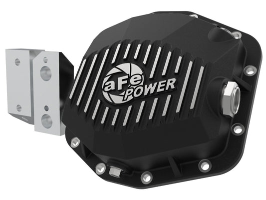 aFe 46-71190B aFe POWER Pro Series Rear Differential Cover Black w/ Machined Fins