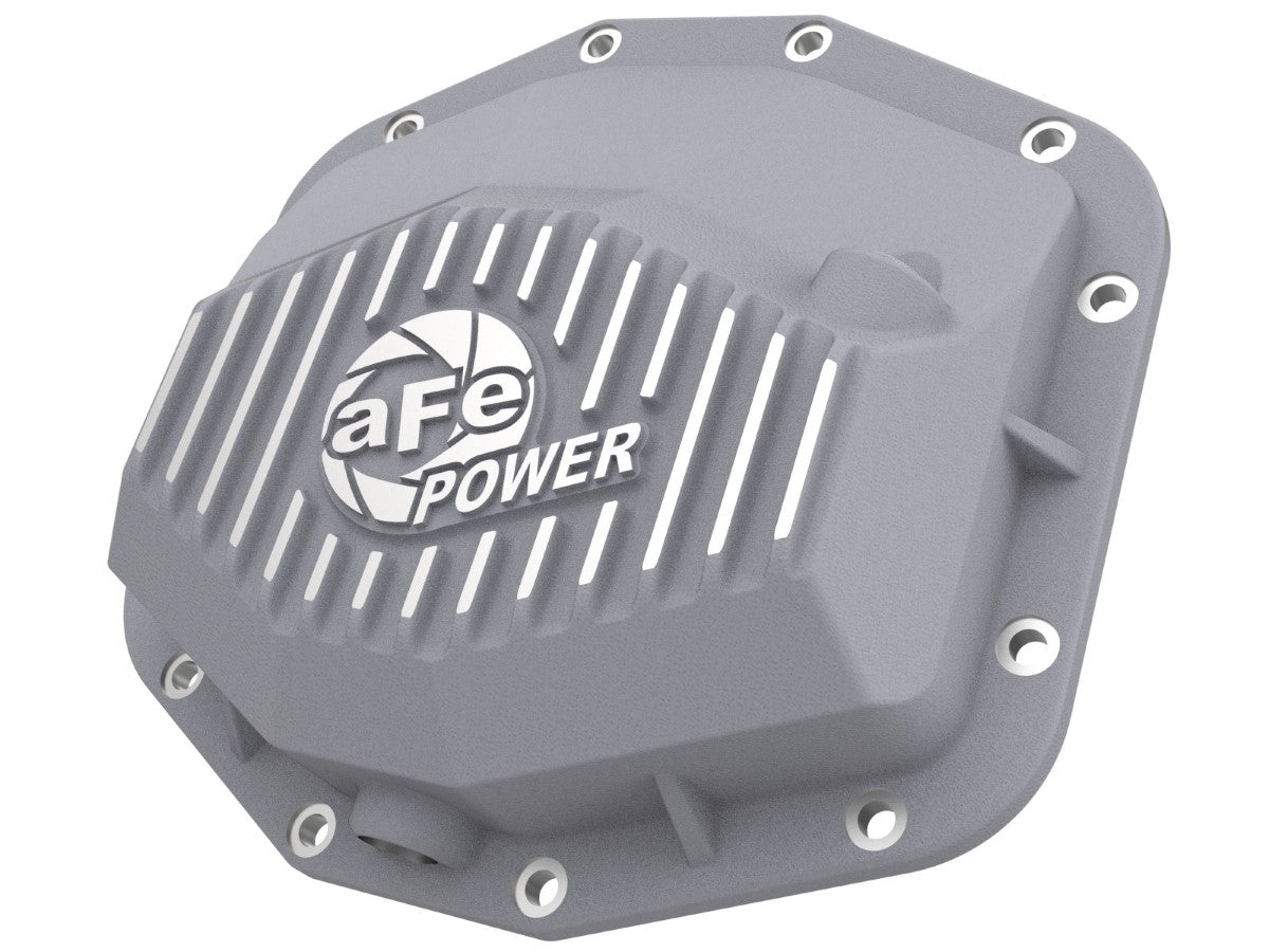 aFe 46-71280A aFe POWER Street Series Rear Differential Cover Raw w/ Machined Fins