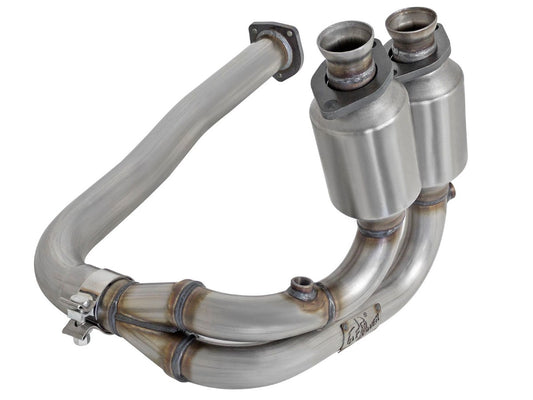 aFe 47-48001 aFe POWER Direct Fit Catalytic Converter Replacement Front