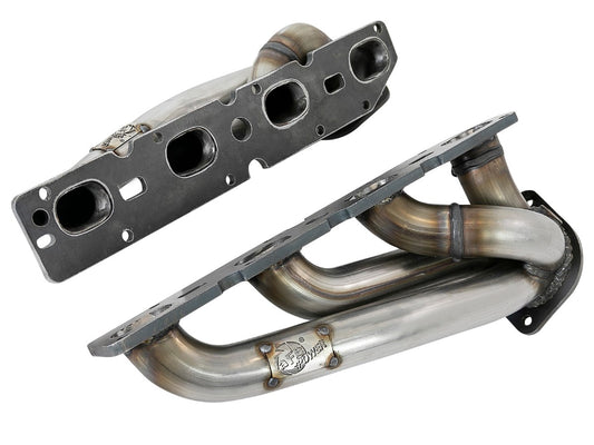aFe 48-32021 Twisted Steel 304 Stainless Steel Short Tube Header