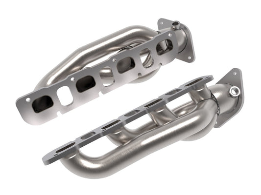 aFe 48-32030 Twisted Steel 304 Stainless Steel Short Tube Header