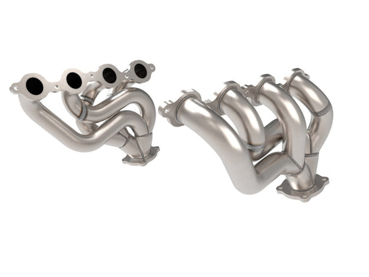 aFe 48-34144 Twisted Steel 304 Stainless Steel Short Tube Header
