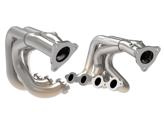 aFe 48-34148 Twisted Steel 304 Stainless Steel Long Tube Header