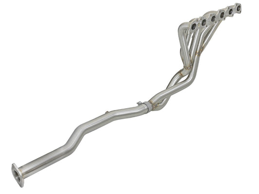 aFe 48-36109-YN Twisted Steel Long Tube Header &amp; Connection Pipe