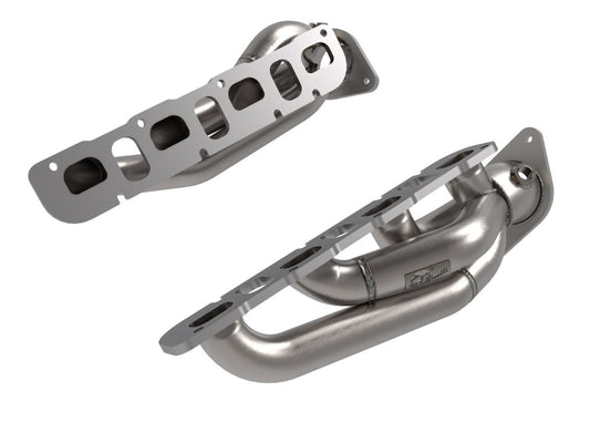 aFe 48-38031 Twisted Steel 304 Stainless Steel Short Tube Header