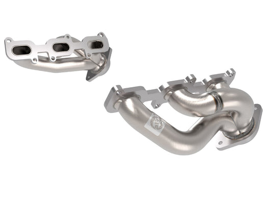 aFe 48-43031 Twisted Steel 409 Stainless Steel Short Tube Header