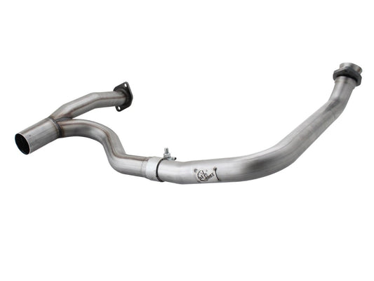 aFe 48-46208 Twisted Steel Y-Pipe 2 IN to 2-1/2 IN Stainless Steel Exhaust System