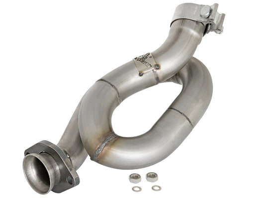aFe 48-48021 Twisted Steel Loop Relocation Pipe 2" 409 Stainless Steel