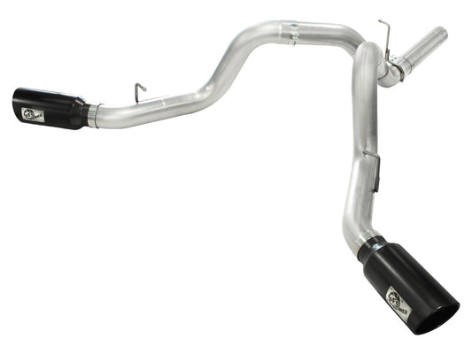 aFe 49-04043-B ATLAS 4 IN Aluminized Steel DPF-Back Exhaust System