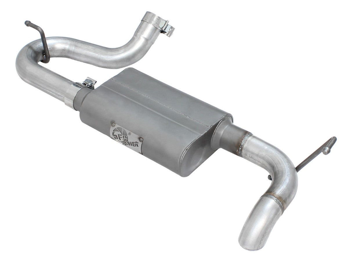 aFe 49-08046 Scorpion 2-1/2 IN Aluminized Steel Axle-Back Exhaust System
