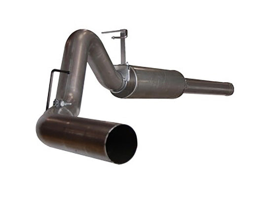 aFe 49-12002 Large Bore-HD 4 IN 409 Stainless Steel Cat-Back Exhaust System No Tip