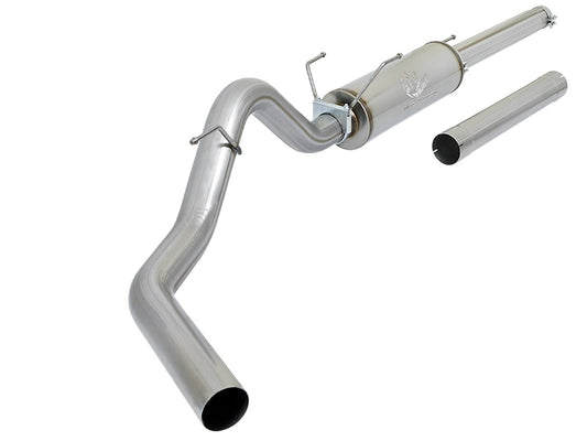 aFe 49-12005 Large Bore-HD 4 IN 409 Stainless Steel Cat-Back Exhaust System