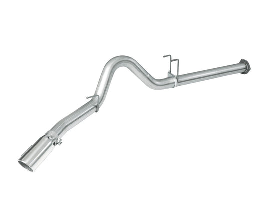 aFe 49-13028 Large Bore-HD 4 IN 409 Stainless Steel DPF-Back Exhaust System