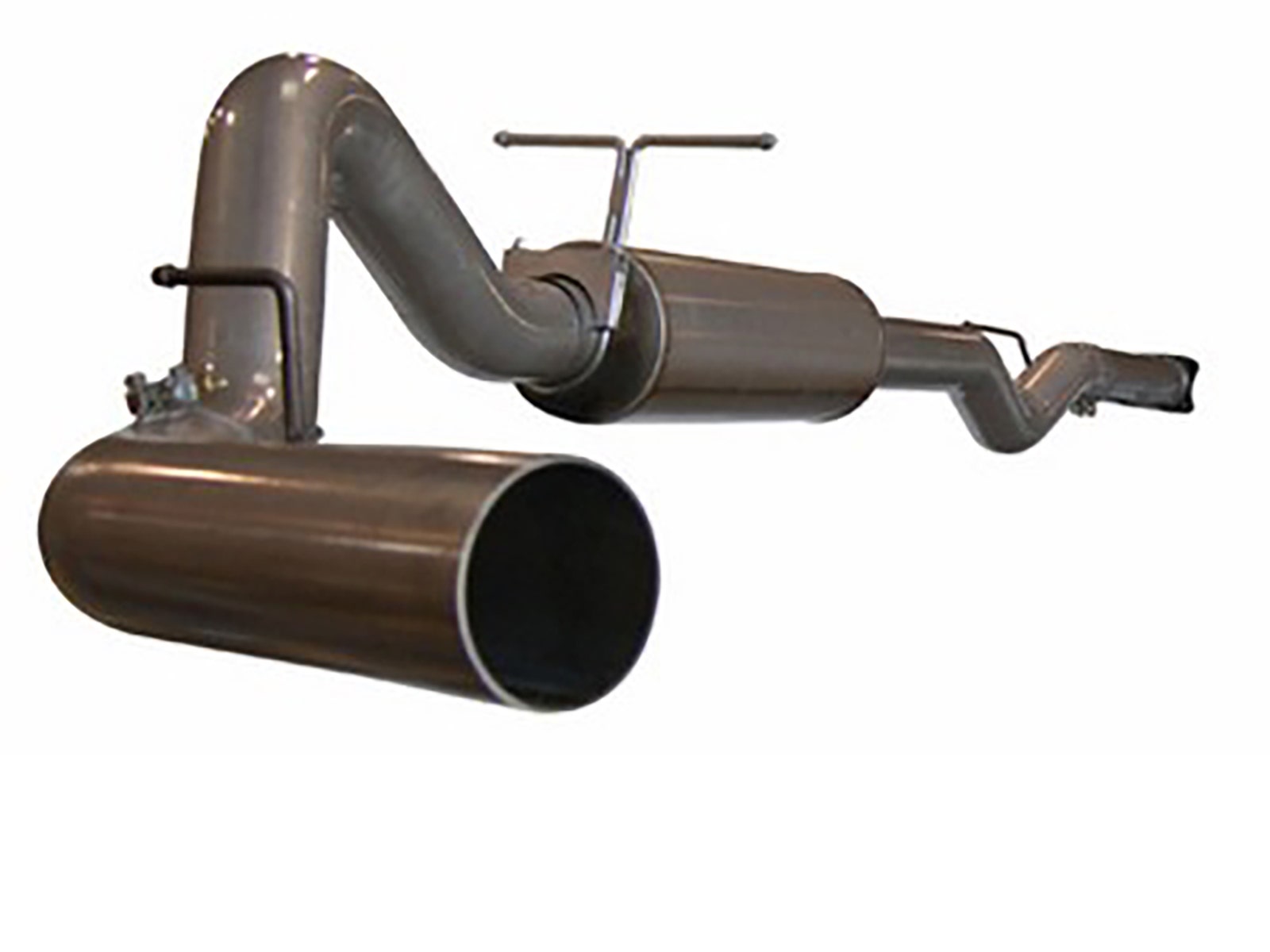 aFe 49-14002 Large Bore-HD 4 IN 409 Stainless Steel Cat-Back Exhaust System
