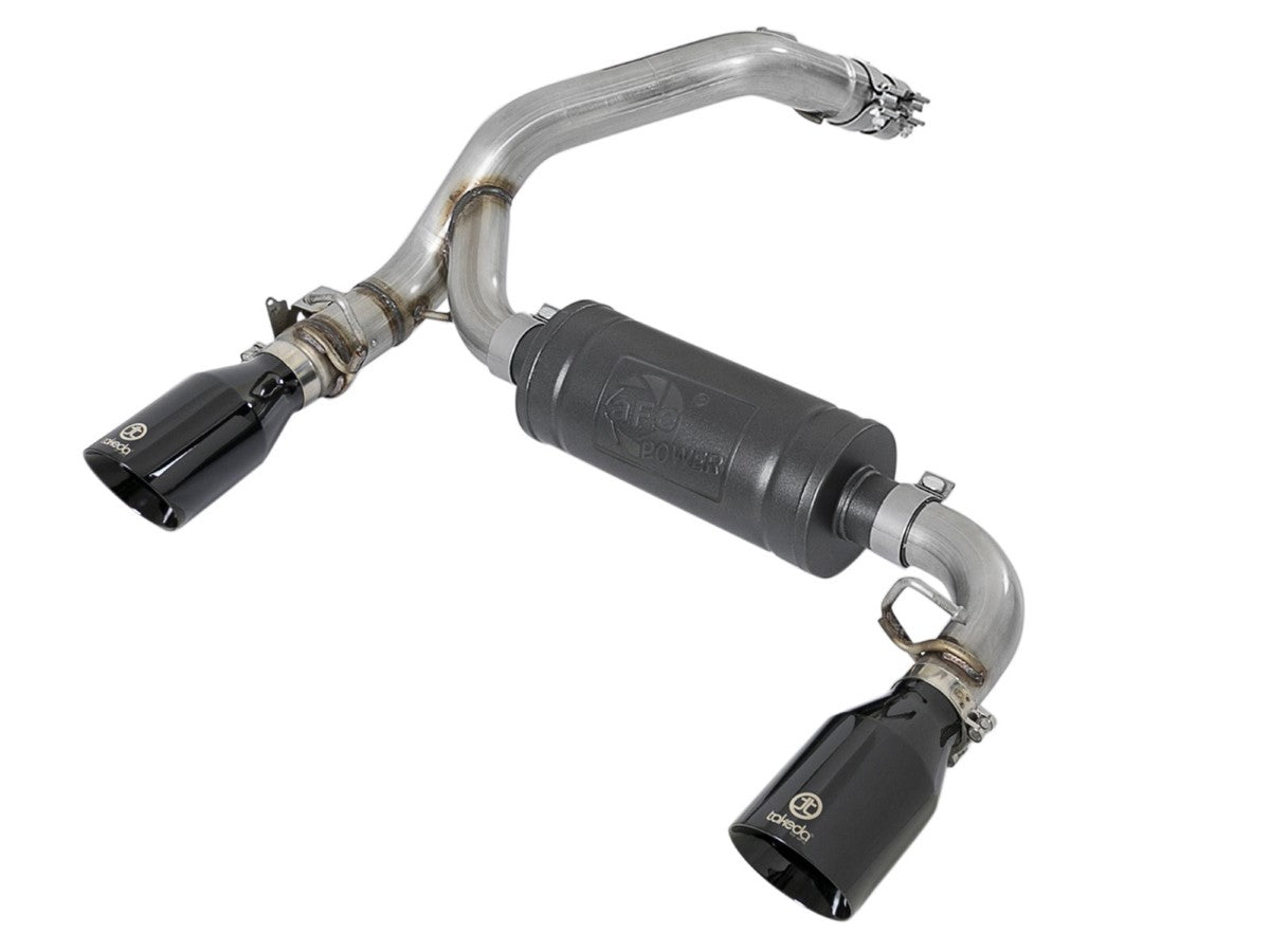 aFe 49-33104-B Takeda 3 IN 304 Stainless Steel Axle-Back Exhaust System