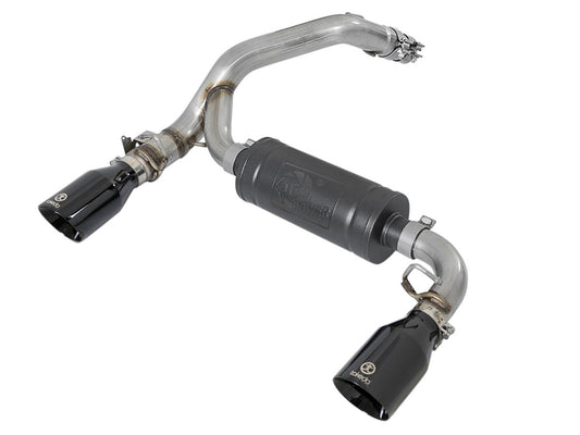 aFe 49-33104-B Takeda 3 IN 304 Stainless Steel Axle-Back Exhaust System