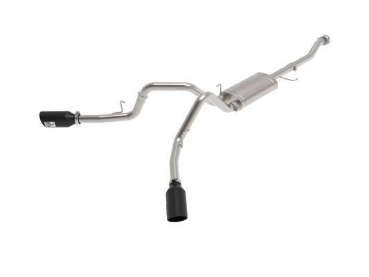 aFe 49-33126-B Vulcan Series 3 IN 304 Stainless Steel Cat-Back Exhaust System w/ Black Tip