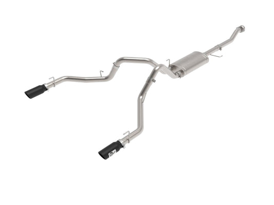 aFe 49-33127-B Vulcan Series 3 IN 304 Stainless Steel Cat-Back Exhaust System w/ Black Tip