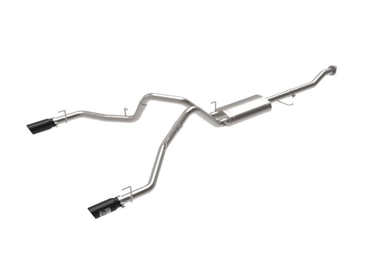 aFe 49-33130-B Vulcan Series 3 IN 304 Stainless Steel Cat-Back Exhaust System w/ Black Tip
