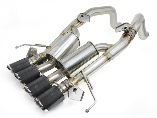 aFe 49-34056-1C MACH Force-Xp 3 IN to 2-1/2 IN 304 Stainless Steel Axle-Back Exhaust System