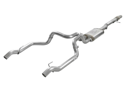 aFe 49-34101 Vulcan Series 304 Stainless Steel Cat-Back Exhaust System w/o Tip
