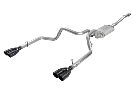 aFe 49-34104-B Vulcan Series 3 IN to Dual 2-1/2 IN 304 Stainless Steel Cat-Back Exhaust System