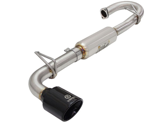 aFe 49-36025-B Takeda 2-1/4 to 2-1/2 IN 304 Stainless Steel Axle-Back Exhaust System