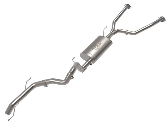 aFe 49-36069 Vulcan Series 2-1/2 IN to 3 IN 304 Stainless Steel Cat-Back Exhaust System