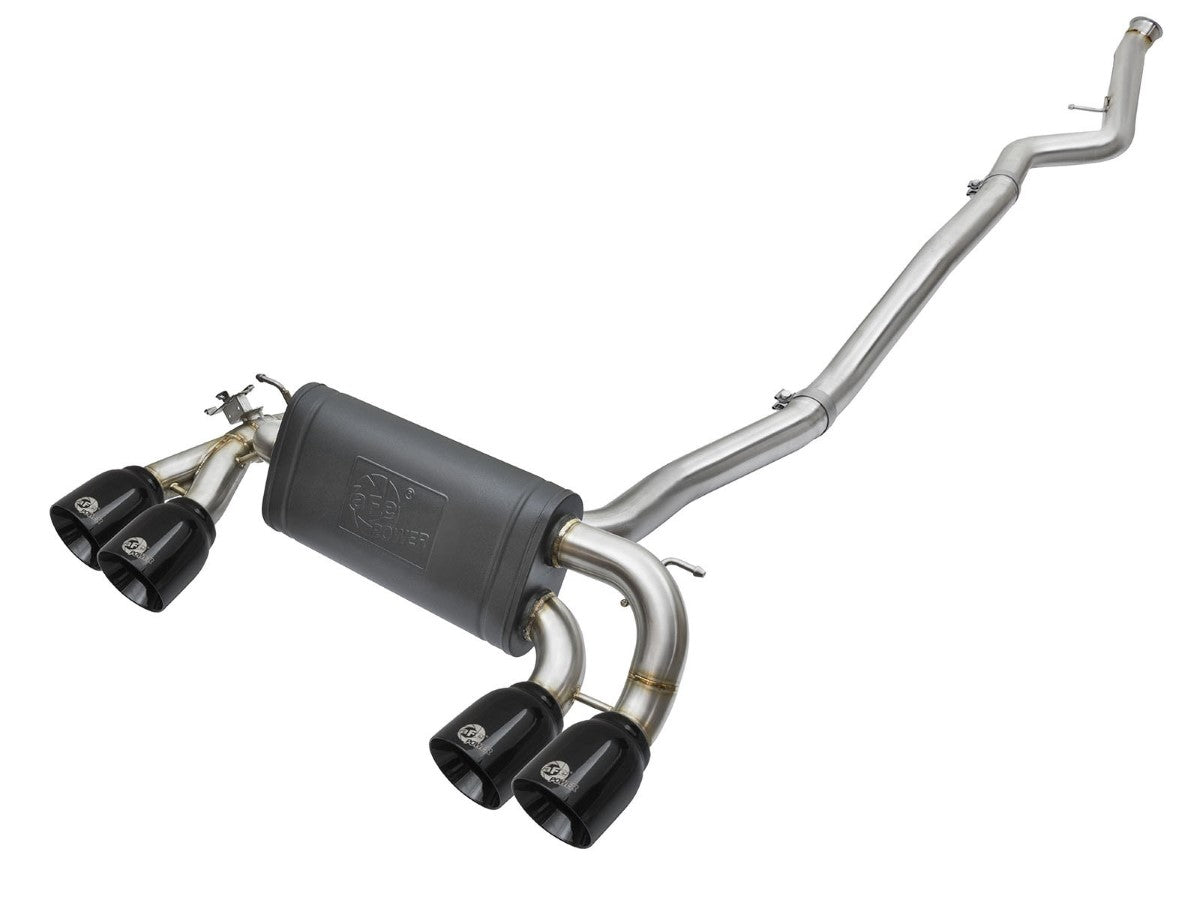 aFe 49-36330-1B MACH Force-Xp 3 IN to 2-1/2 IN 304 Stainless Steel Cat-Back Exhaust System