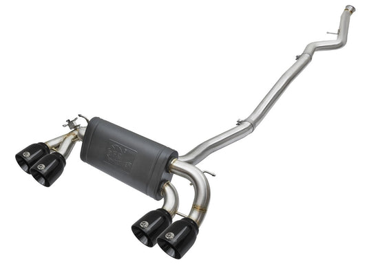 aFe 49-36330-1B MACH Force-Xp 3 IN to 2-1/2 IN 304 Stainless Steel Cat-Back Exhaust System