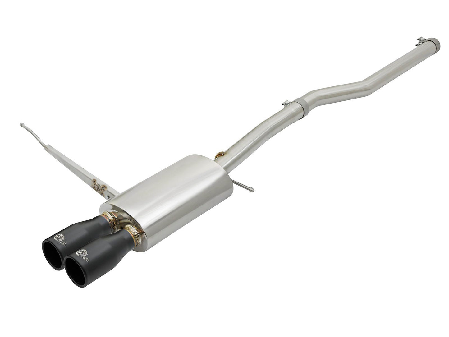 aFe 49-36331-P aFe MACHForce XP Exhausts Cat-Back SS-304 14-17 Mini Cooper S Hardtop 2-Door w/ Polished Tips