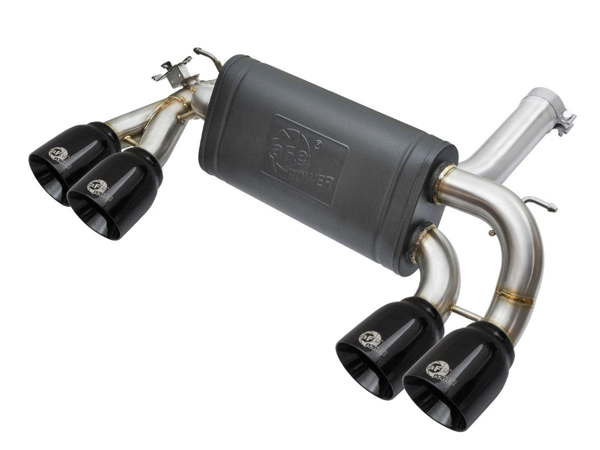aFe 49-36333-B MACH Force-Xp 3 IN to 2-1/2 IN 304 Stainless Steel Axle-Back Exhaust System