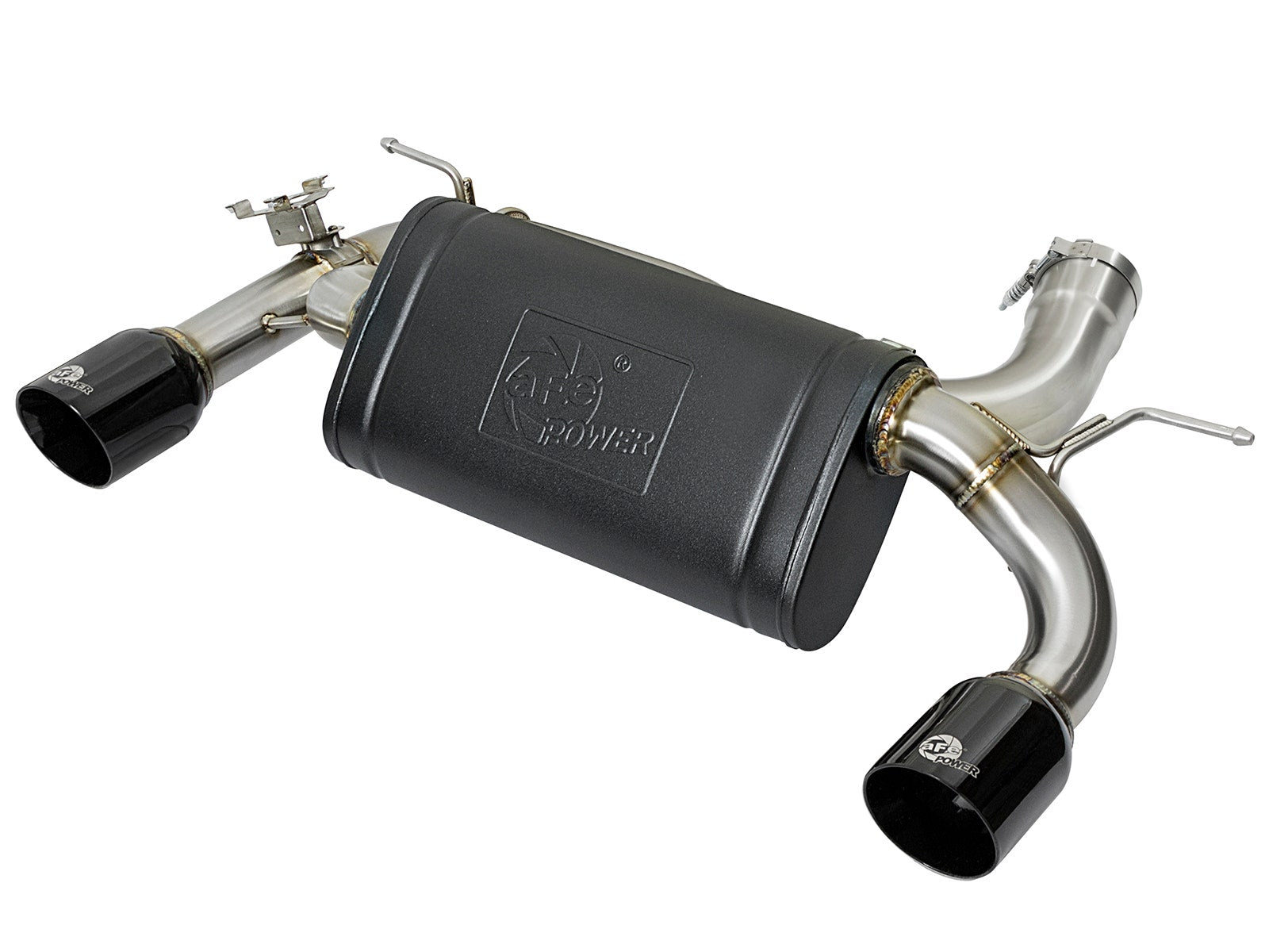 aFe 49-36335-P aFe MACHForce XP 16-17 BMW 340i/iX 440i/iX L6-3.0L (t) SS Axle-Back Exhaust w/Polished Tips