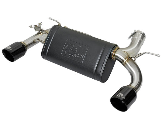 aFe 49-36335-P aFe MACHForce XP 16-17 BMW 340i/iX 440i/iX L6-3.0L (t) SS Axle-Back Exhaust w/Polished Tips