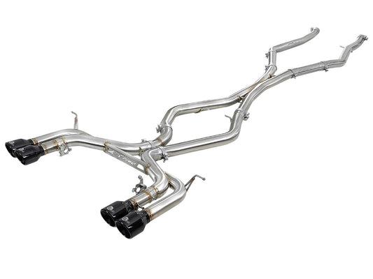aFe 49-36342-B MACH Force-Xp 3 IN 304 Stainless Steel Muffler-Delete Cat-Back Exhaust System