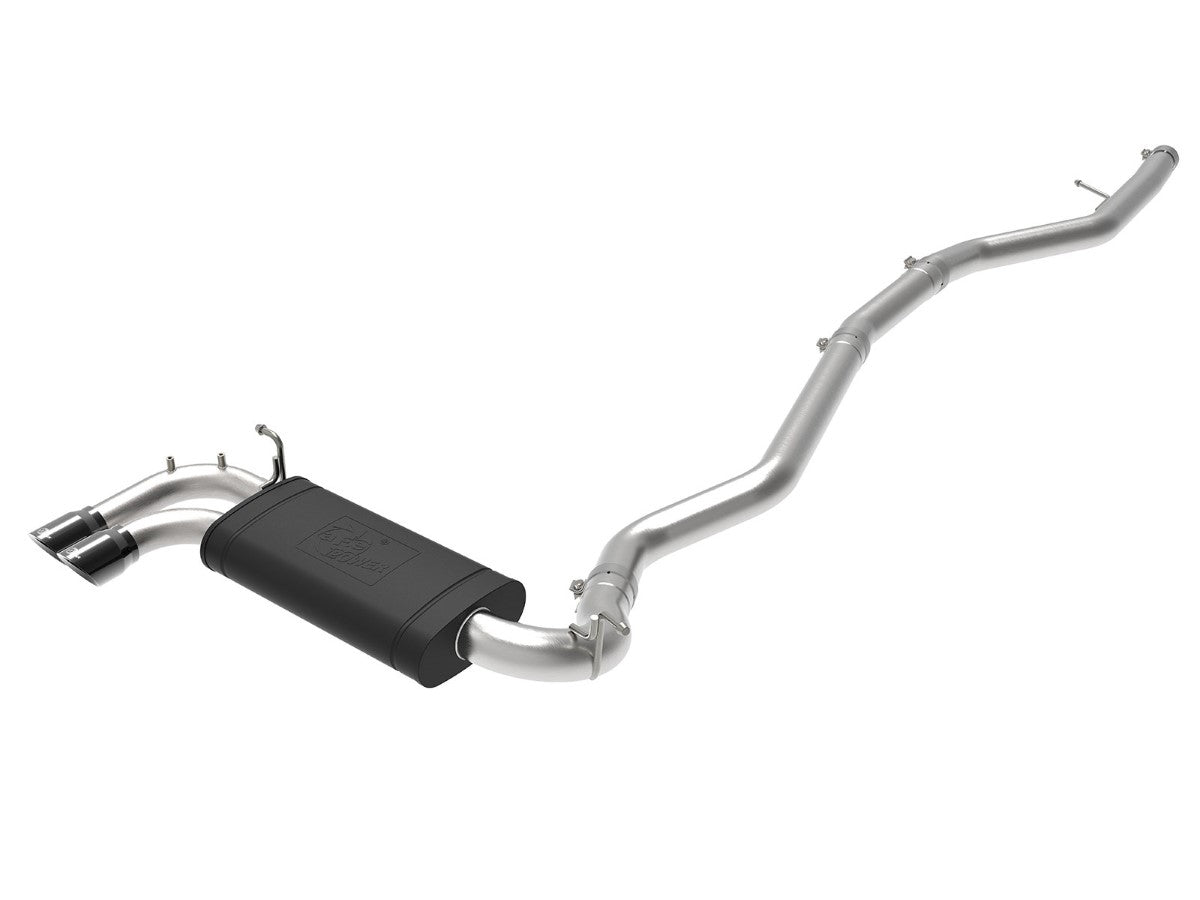 aFe 49-36345-B MACH Force-Xp 3 IN to 2-1/4 IN 304 Stainless Steel Cat-Back Exhaust System