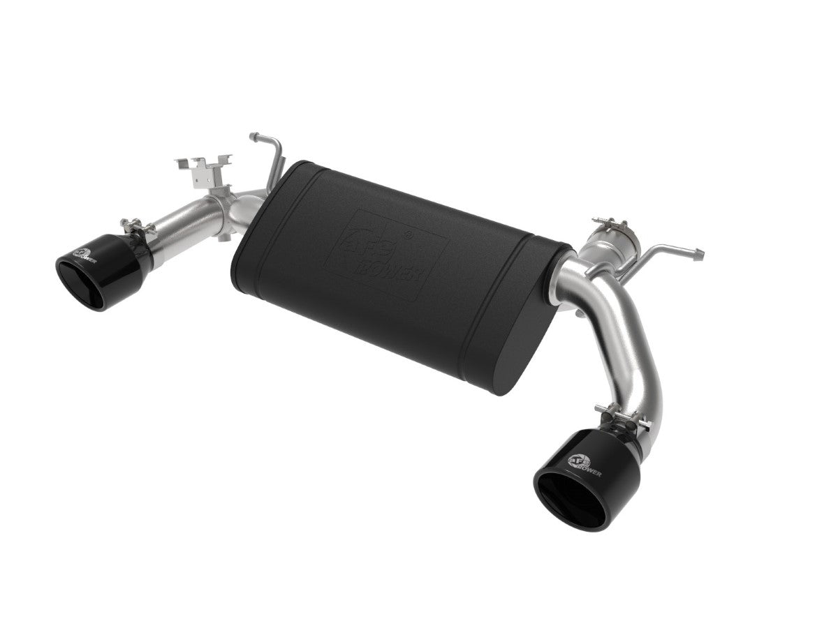 aFe 49-36348-B MACH Force-Xp 3 IN to 2-1/2 IN 304 Stainless Steel Axle-Back Exhaust System