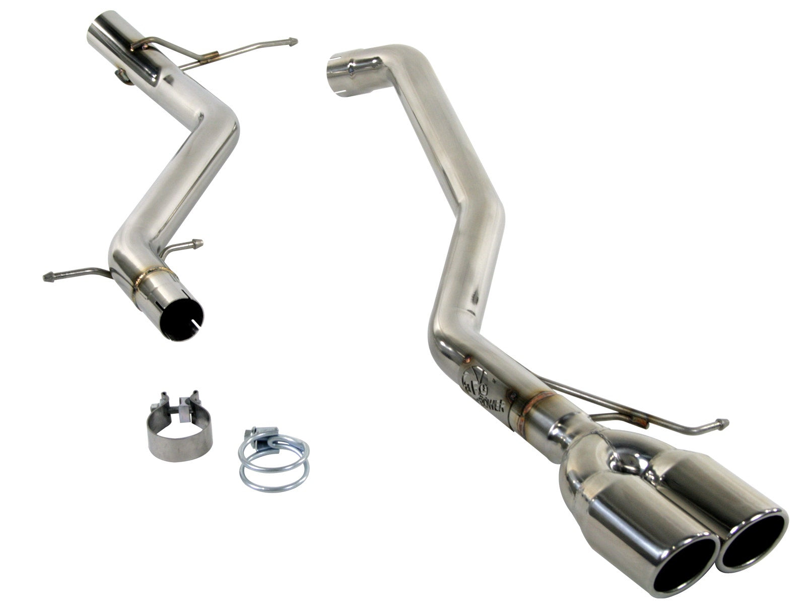 aFe 49-36401 MACH Force-Xp 2-1/2 in 304 Stainless Steel Cat-Back Exhaust w/Polished Tips