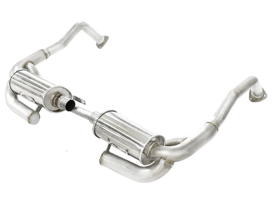 aFe 49-36411 MACH Force-Xp 2 IN to 2-1/2 IN 304 Stainless Steel Cat-Back Exhaust System