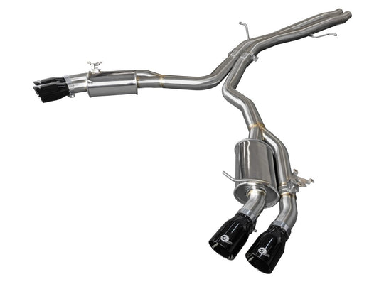 aFe 49-36427-B MACH Force-Xp 3 IN to 2-1/2 IN 304 Stainless Steel Axle-Back Exhaust System