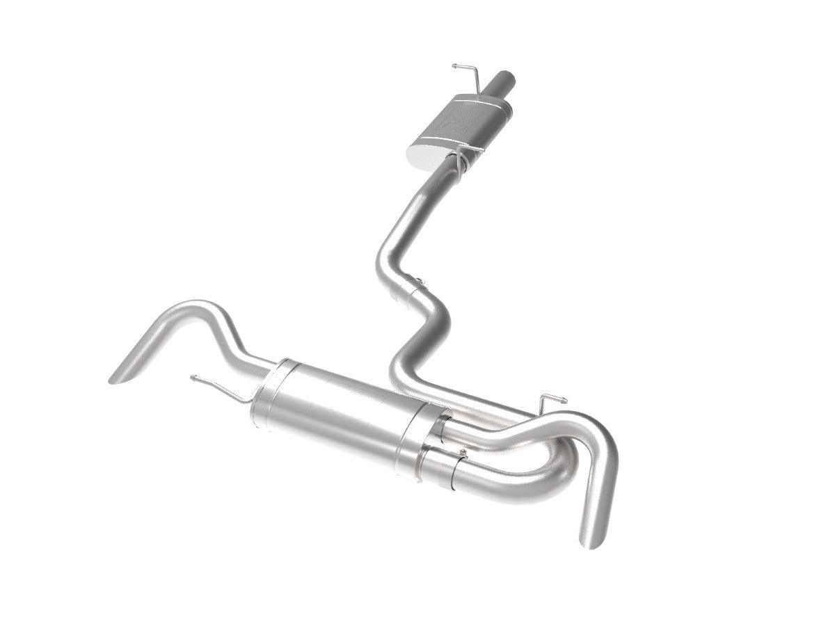 aFe 49-36452 MACH Force-Xp 3 IN to 2-1/2 IN 304 Stainless Steel Hi-Tuck Cat-Back Exhaust System