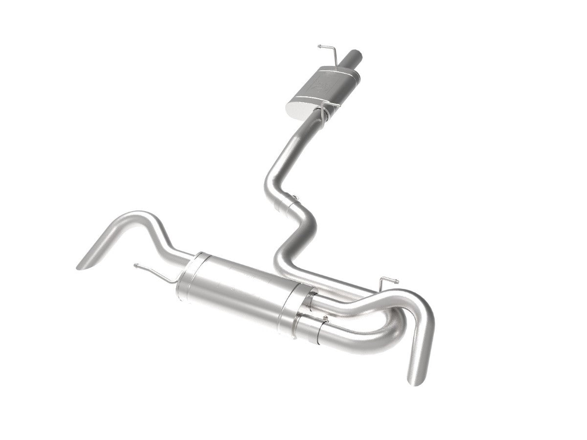 aFe 49-36453 MACH Force-Xp 3 IN to 2-1/2 IN 304 Stainless Steel Hi-Tuck Cat-Back Exhaust System